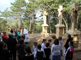 Kálvária, kápolna megáldása